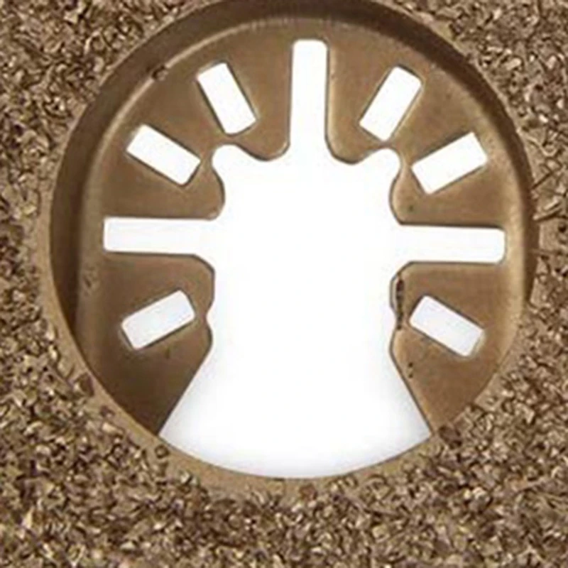 

3PCS Carbide Oscillating Tool Saw Blades Kits Tile Grout Removal Universal Multi Tool Saw Blades