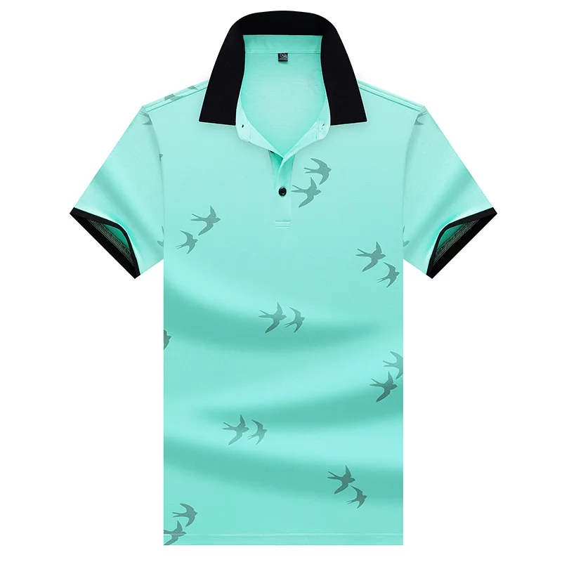 Высокое качество топы и футболки мужские рубашки поло деловые бренды