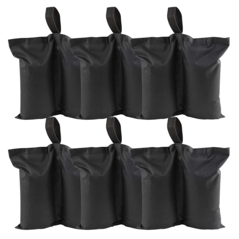 

6 Pcs Canopy Tent Weights Bags Leg Weights Sand Bags for Canopy Tent Patio Umbrella Outdoor Sun Shelter Backdrops