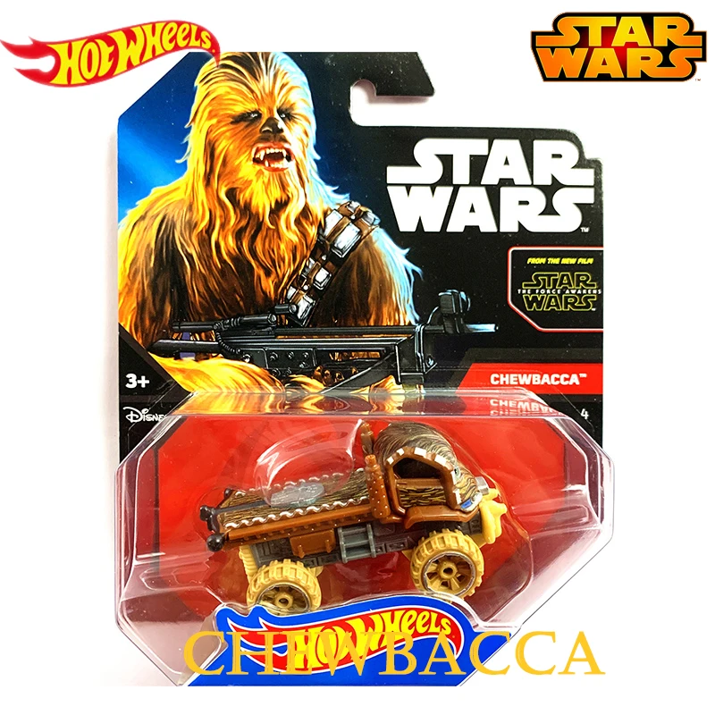 Подлинные Hot Wheels Звездные войны классический фильм тема серии ролевая модель автомобиля коллекция игрушек для детей мальчиков подарок на день рождения CGW35 - Цвет: Chewbacca