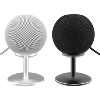 metal desktop mounting bracket base stand holder mini speaker charging stand for apple homepod mini speaker