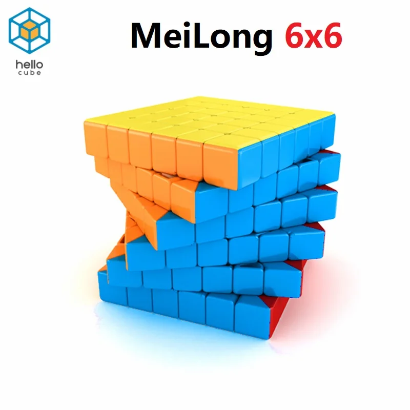 HelloCube MoYu meilong 6x6x6 магический куб MofangJiaoshi MF6 6x6 Скоростной Куб Игрушка Головоломка 68