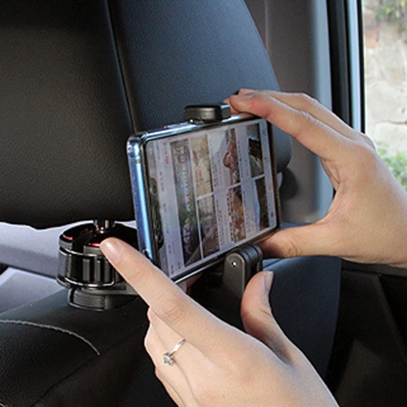 

Lazy Multi-Function Hanging Storage Phone Holder for Phone Accessories Car Back Seat Hook Bracket Rear Seat Headrest Bracket