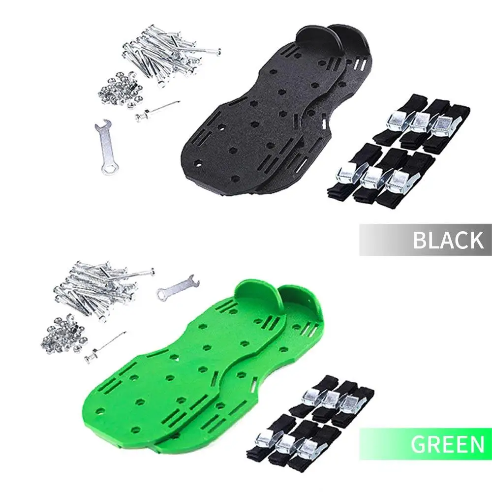 

1Pair Lawn Garden Grass Aerator Shoes horn Gardening Manicure Yard Gardening Tools Walk Revitalize Spikes Yard Garden Tools