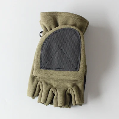 Army green Унисекс, осенне-зимние водонепроницаемые ветрозащитные теплые флисовые перчатки для активного отдыха на открытом воздухе, мужские зимние перчатки для сенсорного экрана, женские перчатки - Цвет: Army green