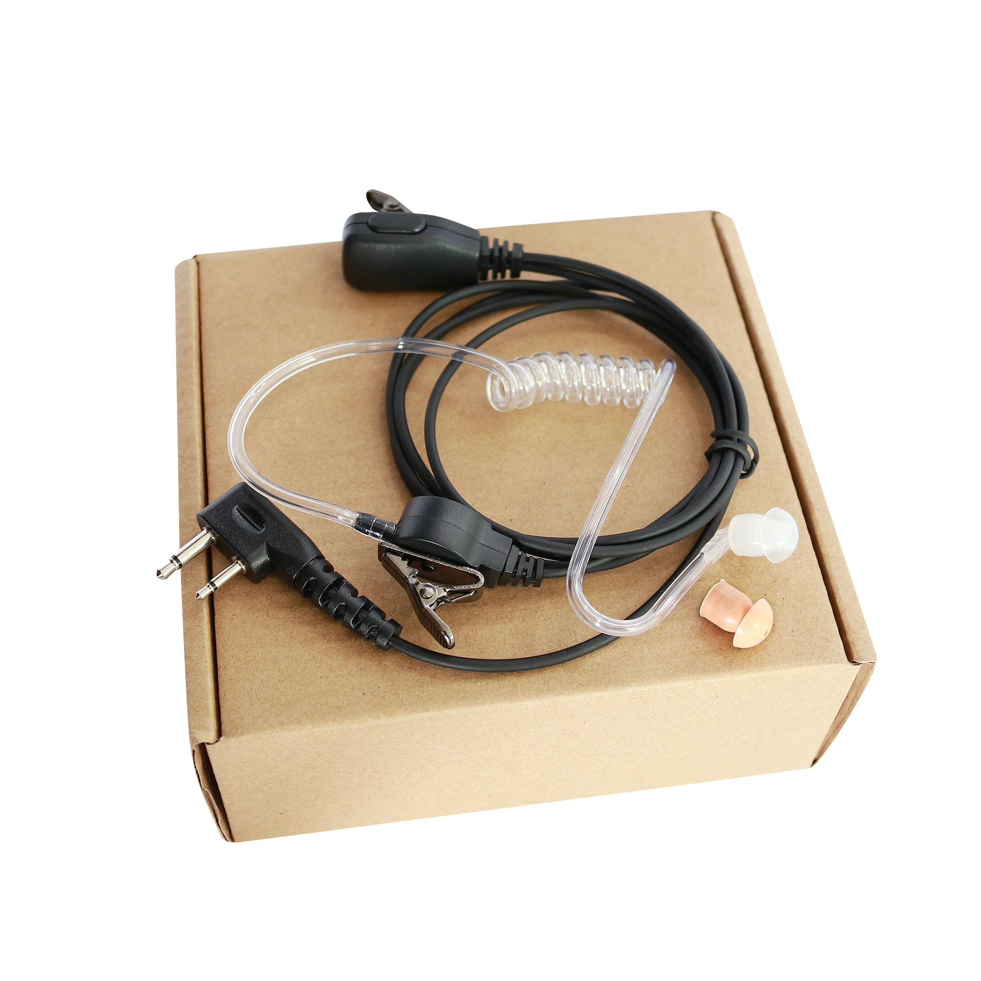 Auriculares de 1 Cable, micr&oacute;fono para ICOM IC-F4, IC-F34, IC-F43, IC-F44, IC-F3001, IC-F3003, IC-F4003, IC-F3023, port&aacute;til-0