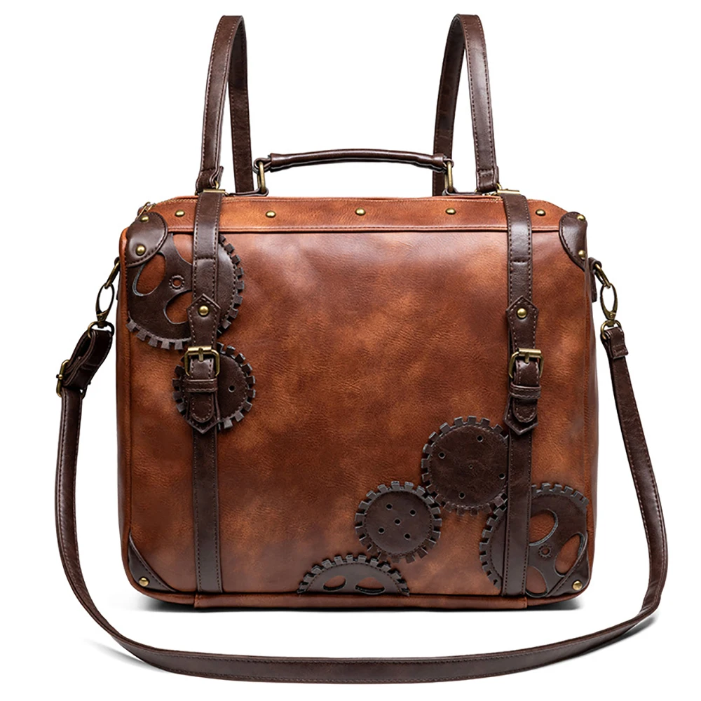 

Женский рюкзак в стиле ретро, модные сумки на плечо для девушек, роскошная дизайнерская женская сумка в стиле стимпанк, Прямая поставка, 2022