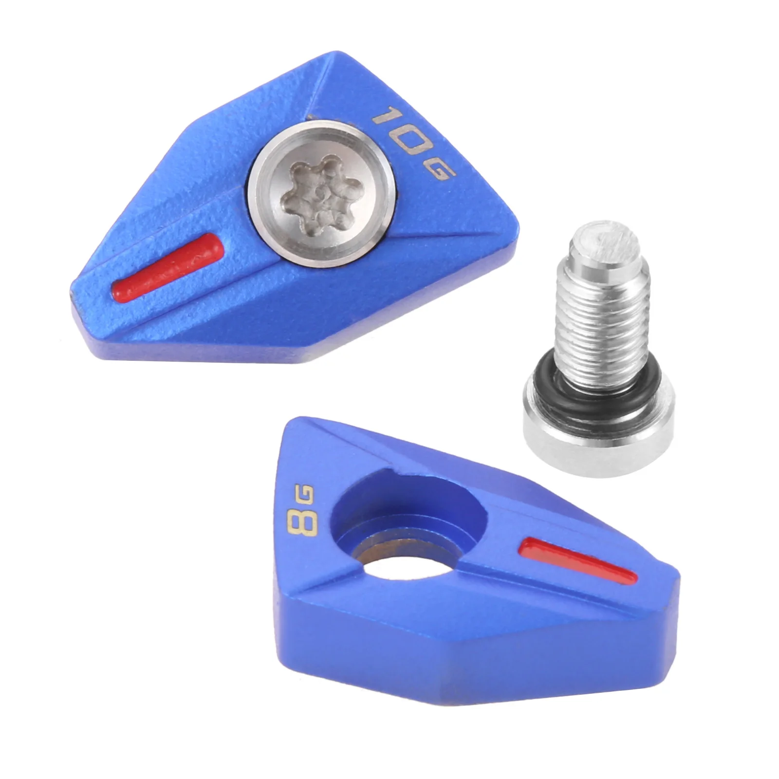 

1pc Golf Weight Screw Blue/Black Alloy 4g 8g 10g Golf Replacement Weights Practice Screws Fit for Cobra F9 Hybrid