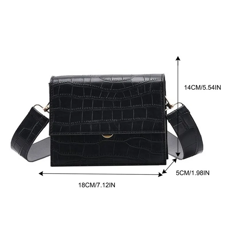 

2021 Fashion Trend Crossbody Bags For Women Solid Flap Shoulder Bag Designer Handbags And Purses Small Women Messenger Bags Girl
