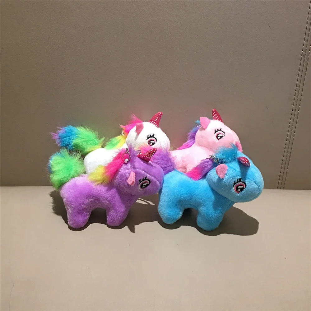 Многофункциональный дизайн новый Размер Лошади 7-14 см плюшевый брелок для ключей