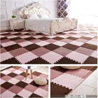 Водонепроницаемые плюшевые напольные коврики для детей, игровой коврик, мягкий чистый напольный коврик-пазл для спальни, домашний декор, сращивающиеся головки, детский коврик для скалолазания