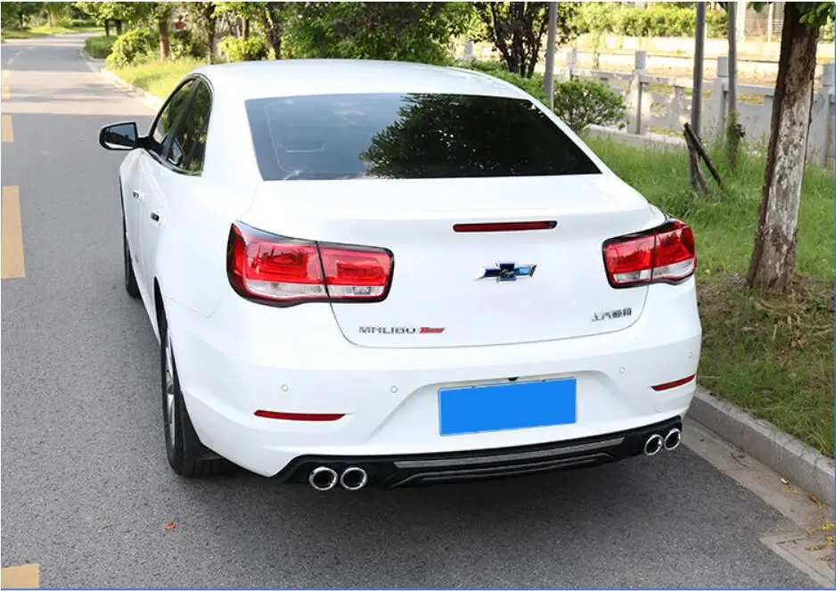 ABS Автомобильный задний бампер для губ автомобильный диффузор Chevrolet malibu 2016 2017 2018 |