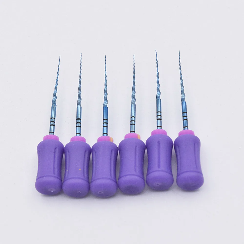 Эндододонтические Niti синие файлы для термоактивации высокопрочные