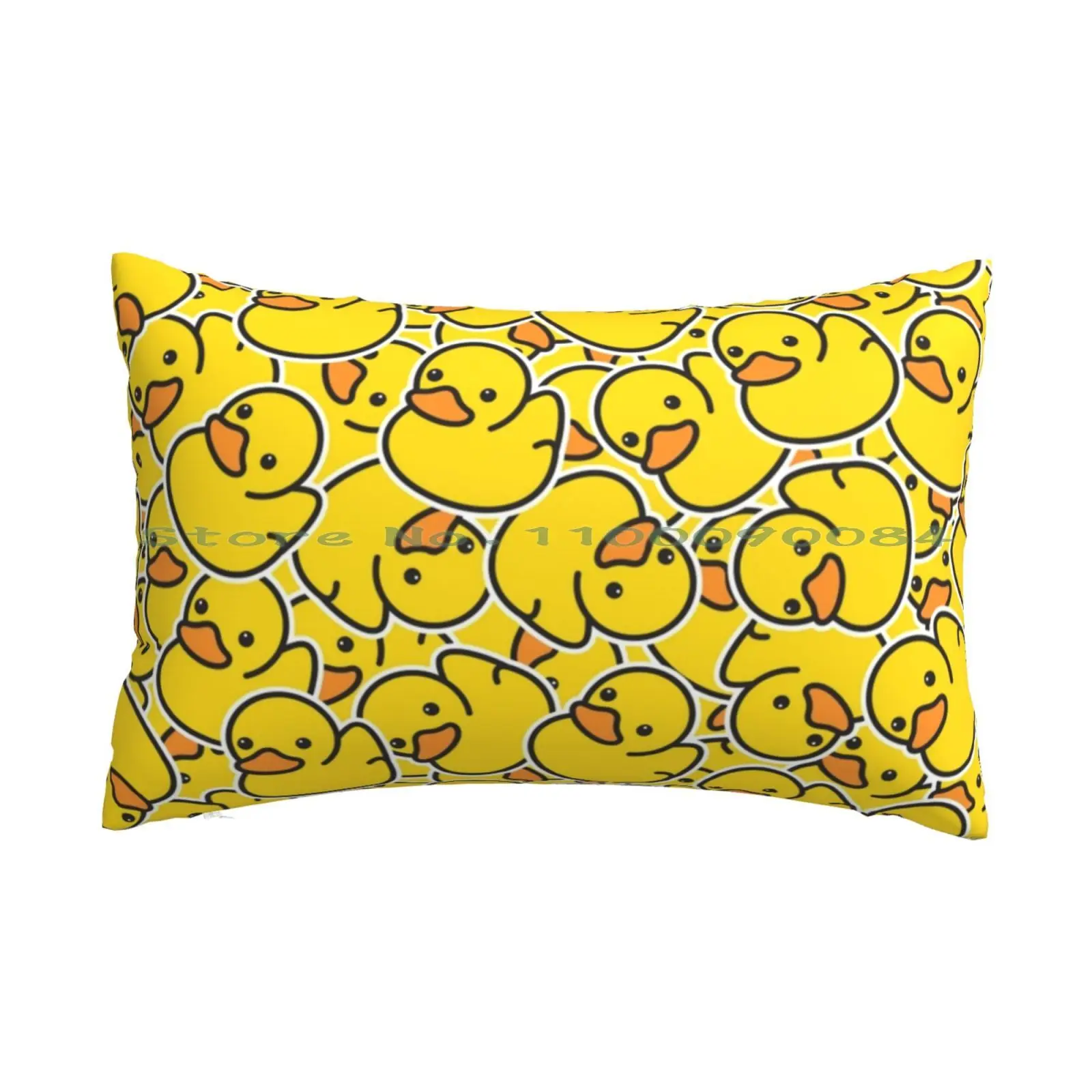 

Классический резиновый чехол желтого цвета с изображением подушки утки, 20x30, 50*75, симпатичный резиновый чехол с изображением утки, желтого ц...