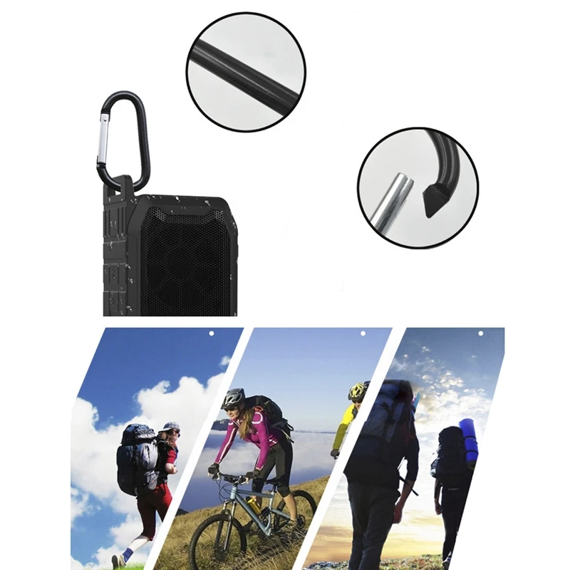 Беспроводной Bluetooth динамик X2 сабвуфер для улицы IPX7 водонепроницаемый 360