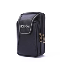 vintage men waist fanny pack belt bag multi functionphone pouch travel hip hanging purse outdoor small wallet