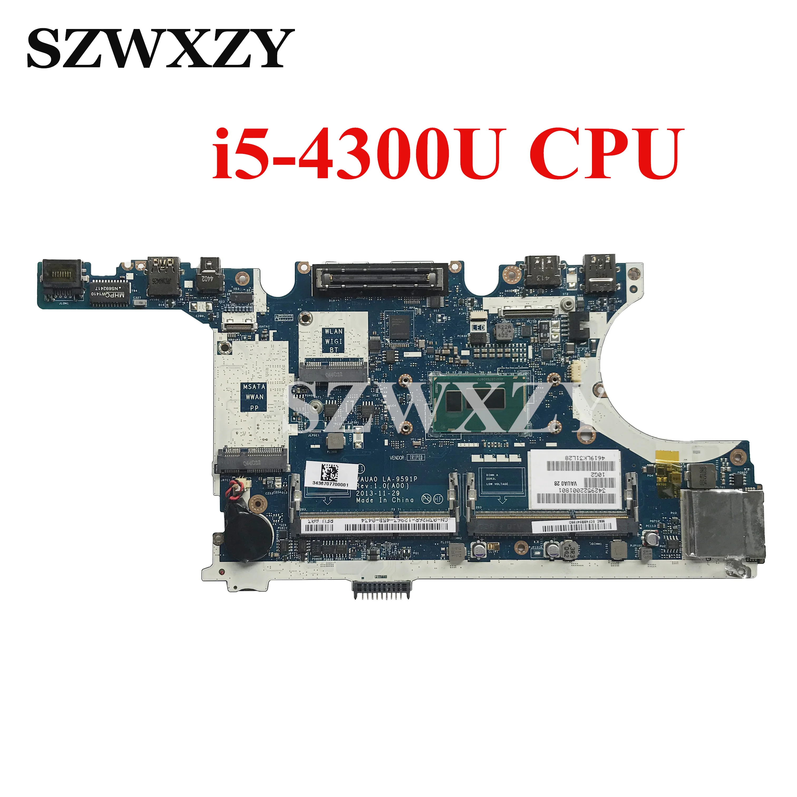 ОБНОВЛЕННАЯ МАТЕРИНСКАЯ ПЛАТА для ноутбука DELL Latitude E7440 VAUA0 LA-9591P с процессором i5-4300U CPU CN-03M26R 03M26R 3M26R НЕ ВОССТАНОВЛЕНА.