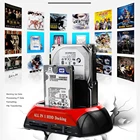 Док-станция для жестких дисков, SATA IDE на два отсека, Usb 2,0, 2,5, 3,5