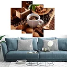 HUACAN 5D Diy Алмазная вышивка кофе 4 шт. Алмазная картина чашка Стразы мозаика мульти-картина