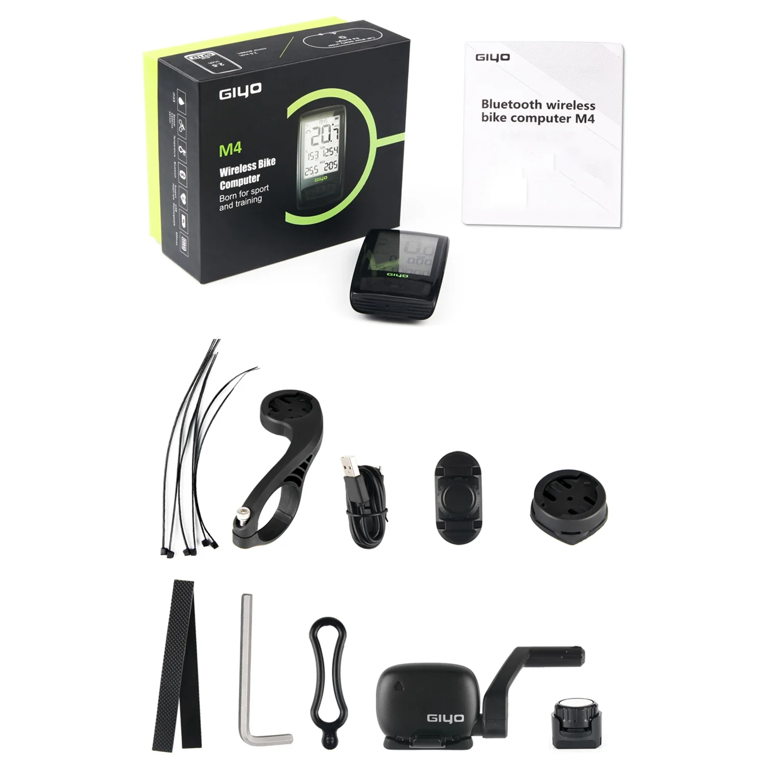 

GIYO bicycle code table Bluetooth wireless road bike speedometer odometer backlight waterproof M4