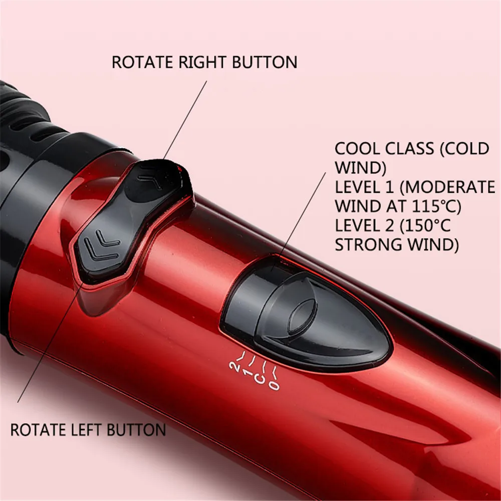 

2 In 1 Constant Temperature Hot Air Comb Automatic Hair Comb Professional Hair Dryer Comb Big Hair Curling Irons