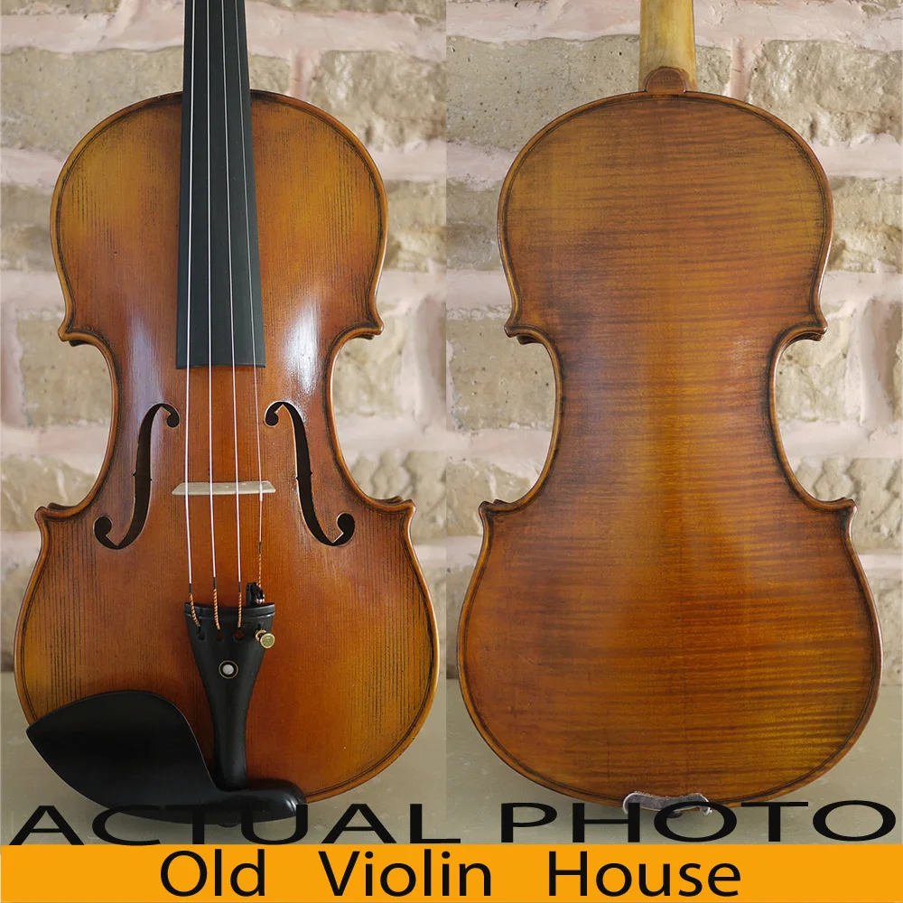Модель скрипки от Antonio Stradivarius, ручная работа, 171" Почва", античный лак, чехол для скрипки, бант и канифоль, № 2650