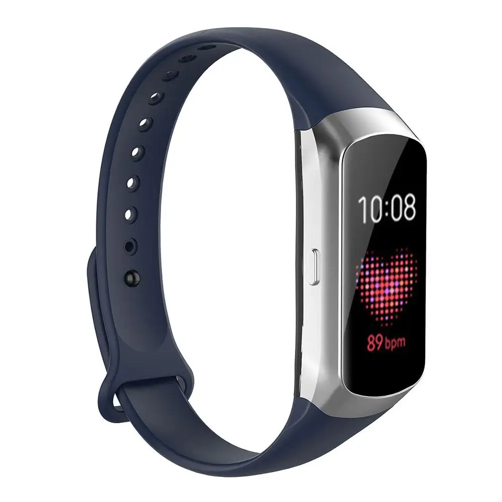 Сменный ремешок для браслета для samsung Galaxy Fit SM-R370 многоцветные силиконовые ремешки для часов