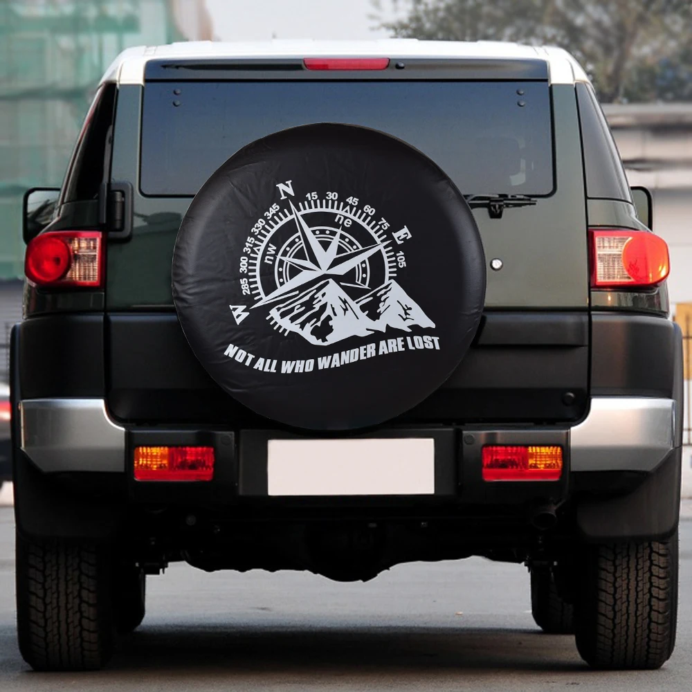 Сверхмощный кожаный чехол из ПВХ для запасных колес Защитная сумка Skoda Yeti Hummer H3 HX