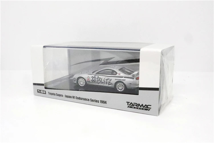 1:64 Tarmac подходит для Toyota Supra #33 Япония N1 выносливость серия 1994 литая модель