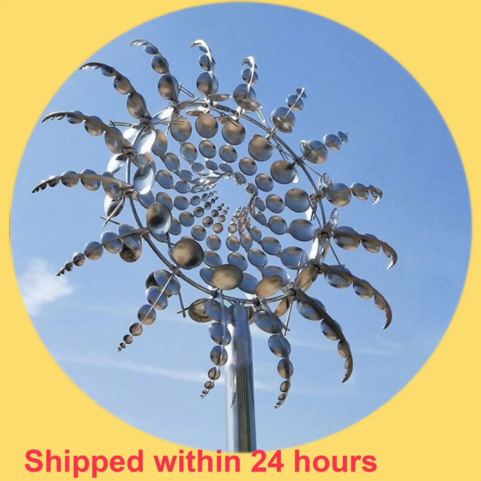 

Unique And Magical Metal Windmill Outdoor Wind Spinners Wind Catchers Yard Patio L awn Garden Decoration Christmas decorations