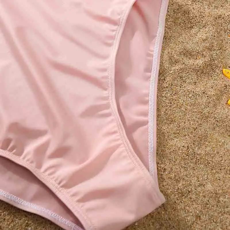 Летний купальник для матери и дочери мамы дочки бикини семейная одежда наряды