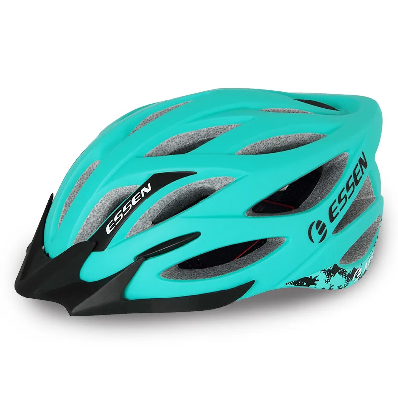 Matte blue ESSEN взрослый велосипедный шлем Mtb Горный шоссейный гоночный шлем Casco Ciclismo велосипедный шлем Спортивная умная Кепка acete da bicicleta - Цвет: Matte blue