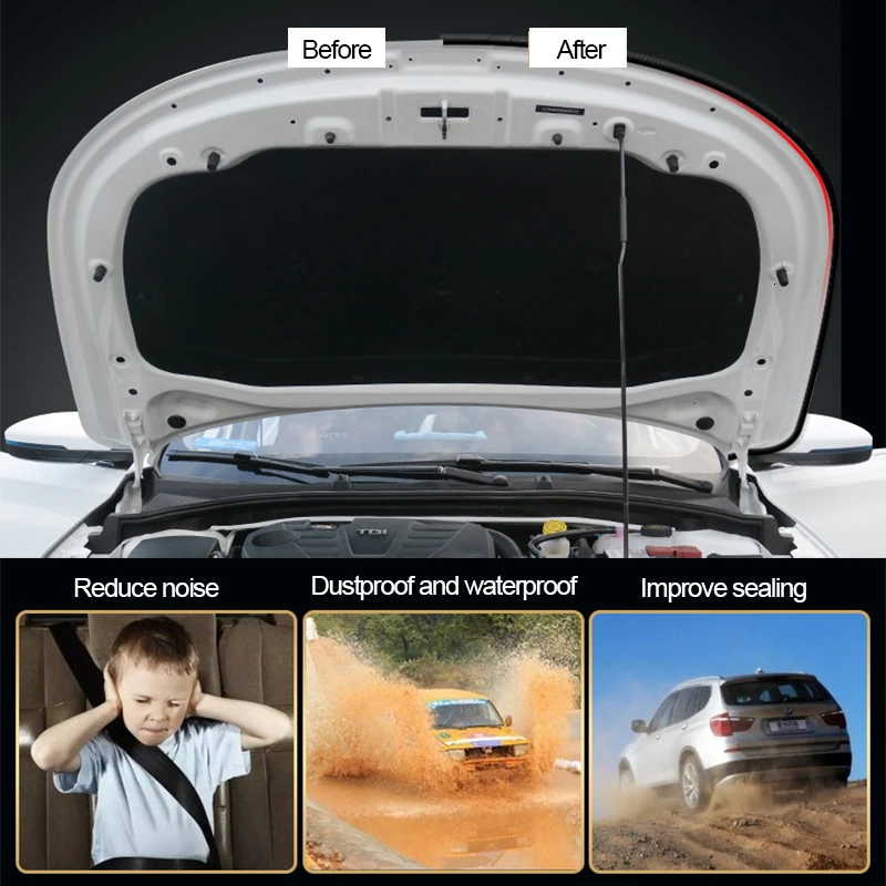 B-образные автомобильные дверные уплотнительные полосы для Renault Clio Megane Scenic Twingo