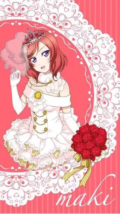 

LoveLive! Cosplay Costumes Nishikino Maki White Wedding Dress Awakening Maki Schoolidolproject Women Students Cosplay Dresses