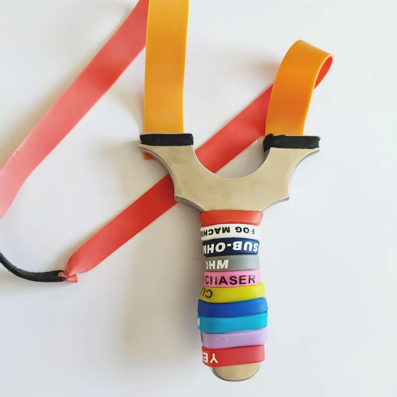 Рогатка из нержавеющей стали под заказ для охоты стрельбы мощная катапульта