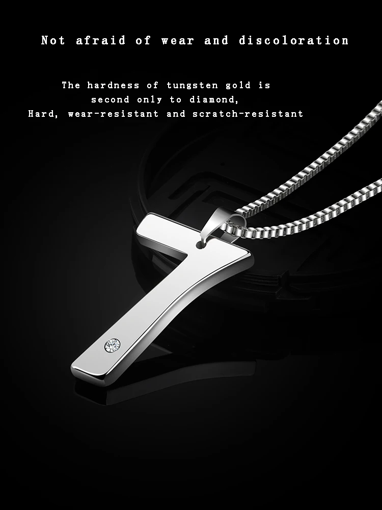 Мужская модель полированная Регулируемая цепочка-ожерелье Подарок на годовщину