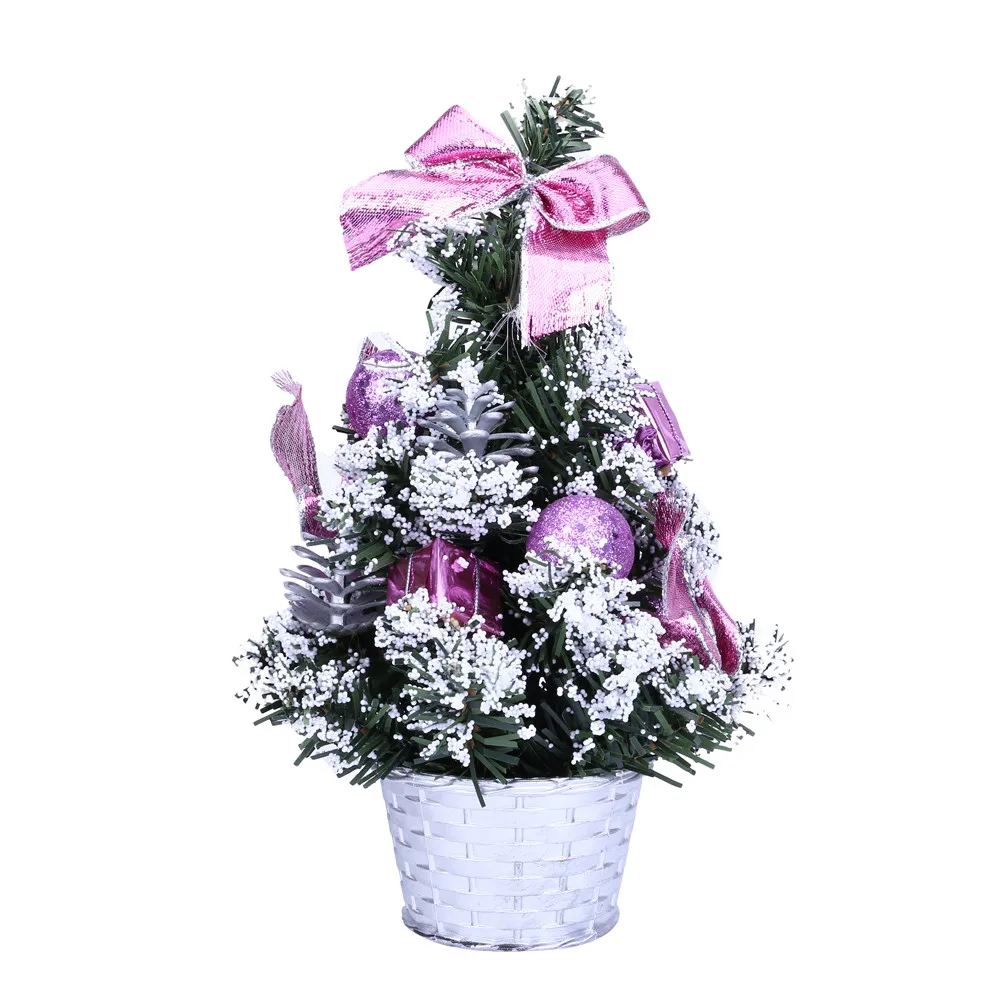 Искусственная Рождественская елка Navidad Рождественская елка мини-елка орнамент настольный стол фестиваль рождественские вечерние подарки Декор 25 см#37