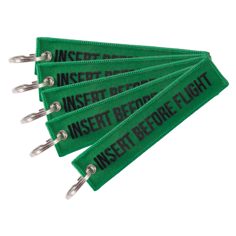 3 шт./лот вставка перед полетом брелки для ключей подарки Avation украшений вышивка