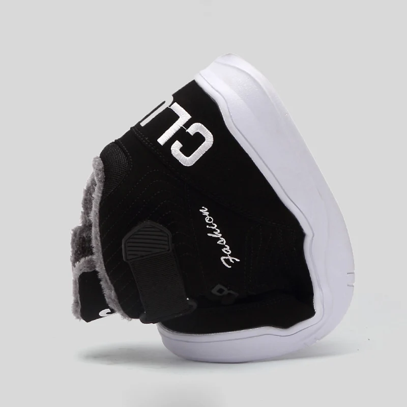 Модные мужские зимние ботинки UPUPER удобные плюшевые теплые кроссовки для мужчин