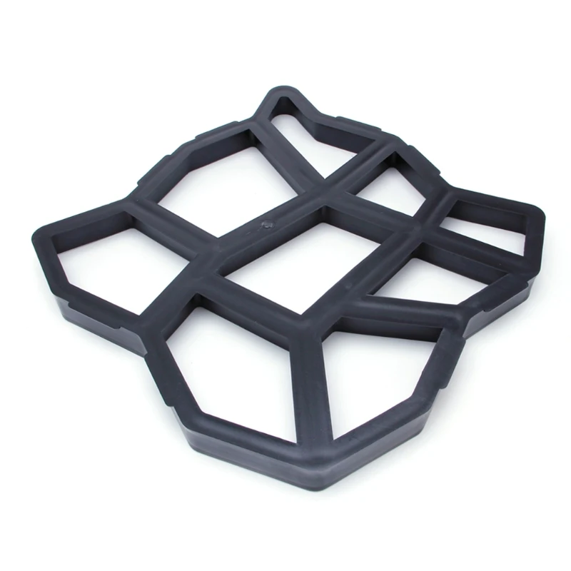 

1Pc DIY Garden Walk Mould Make Driveway Paving Brick Patio Concrete Slabs Path L5YE