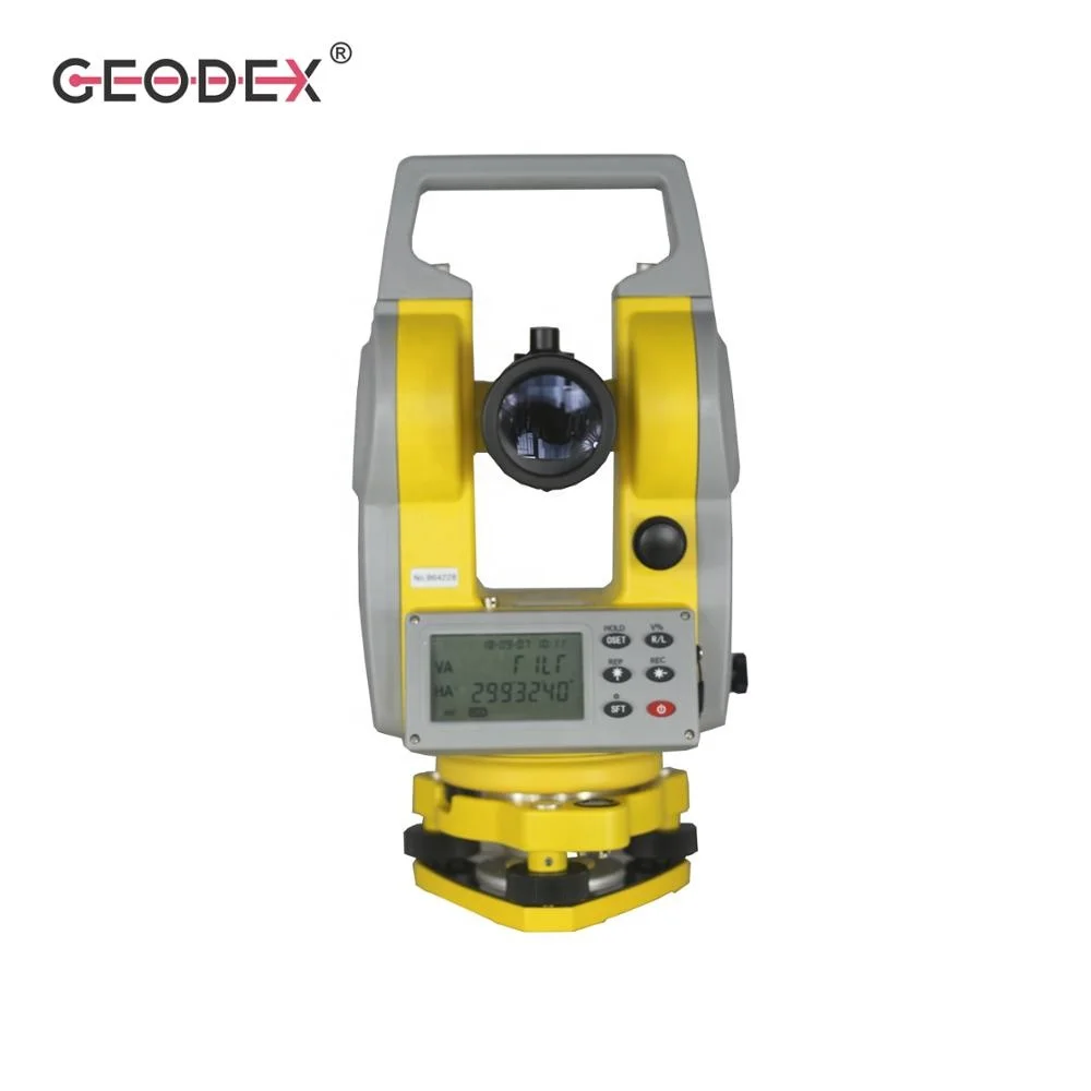 Melhor Preço Digital Theodolite Topografia Instrumento Eletrônico