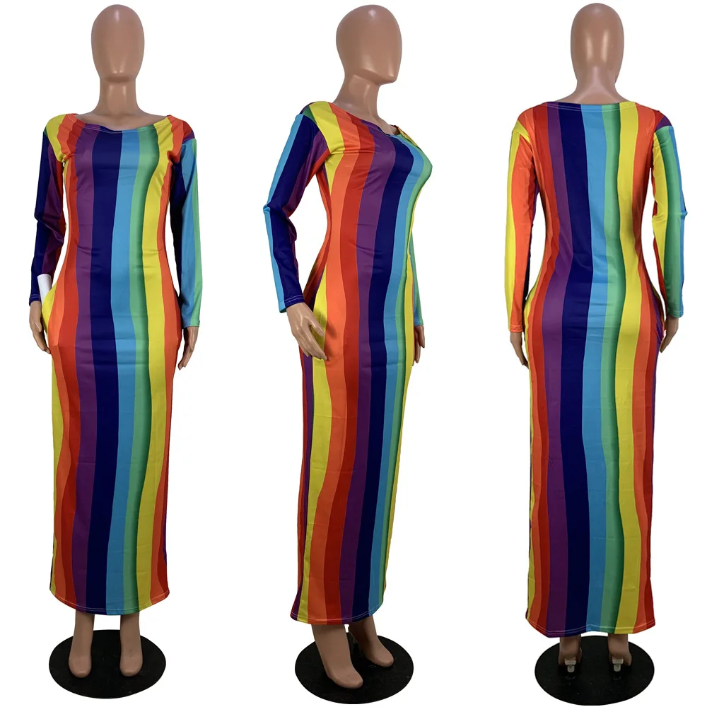 Длинное платье для женщин вечерние платья осень 2019 Женское Платье макси с