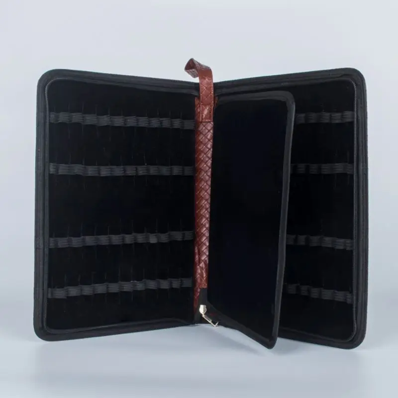 

Large Capacity Fountain Pencil Case 48 Slots Pen Bag Writing Holder Accessories