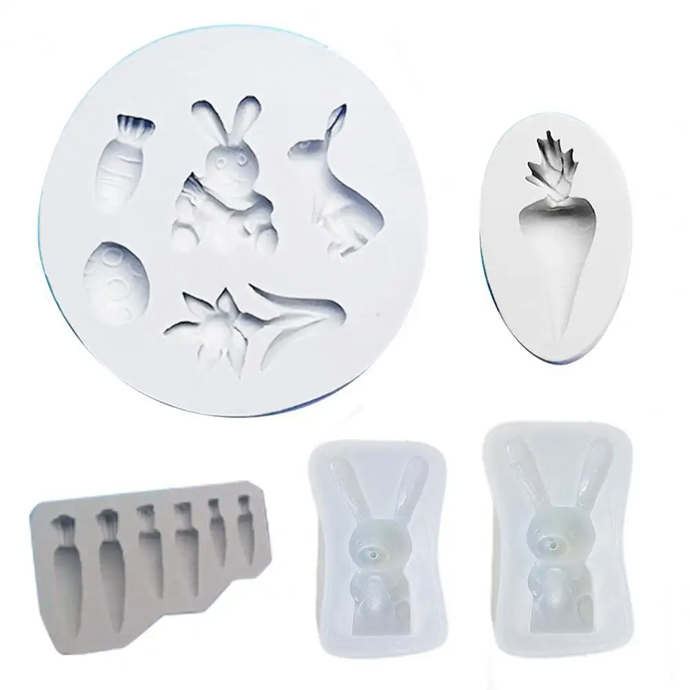 

Cake Mould Eco-friendly Non-stick Silicone Easter Dessert Cake Mould for Home