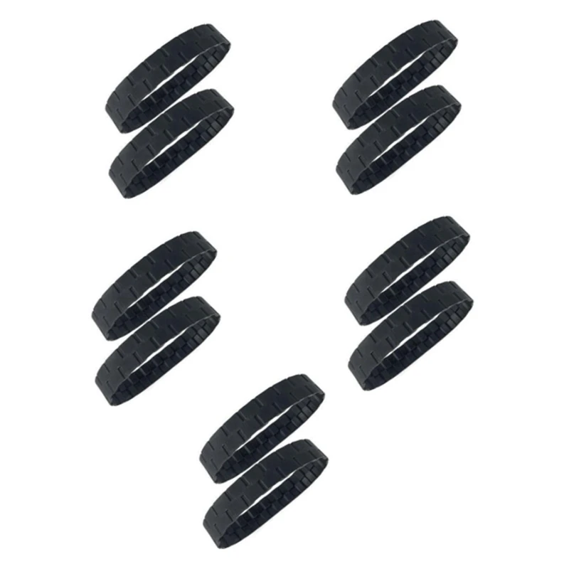 

16 Pcs for IRobot Roomba Vacuum Cleaning Accessories: 6 Pcs Bristle Brush & 10 Pcs Tire Skin