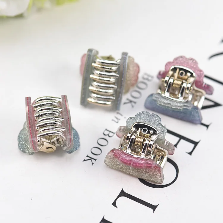 Женские заколки для волос 4 шт./лот минималистичные клипсы радужной расцветки