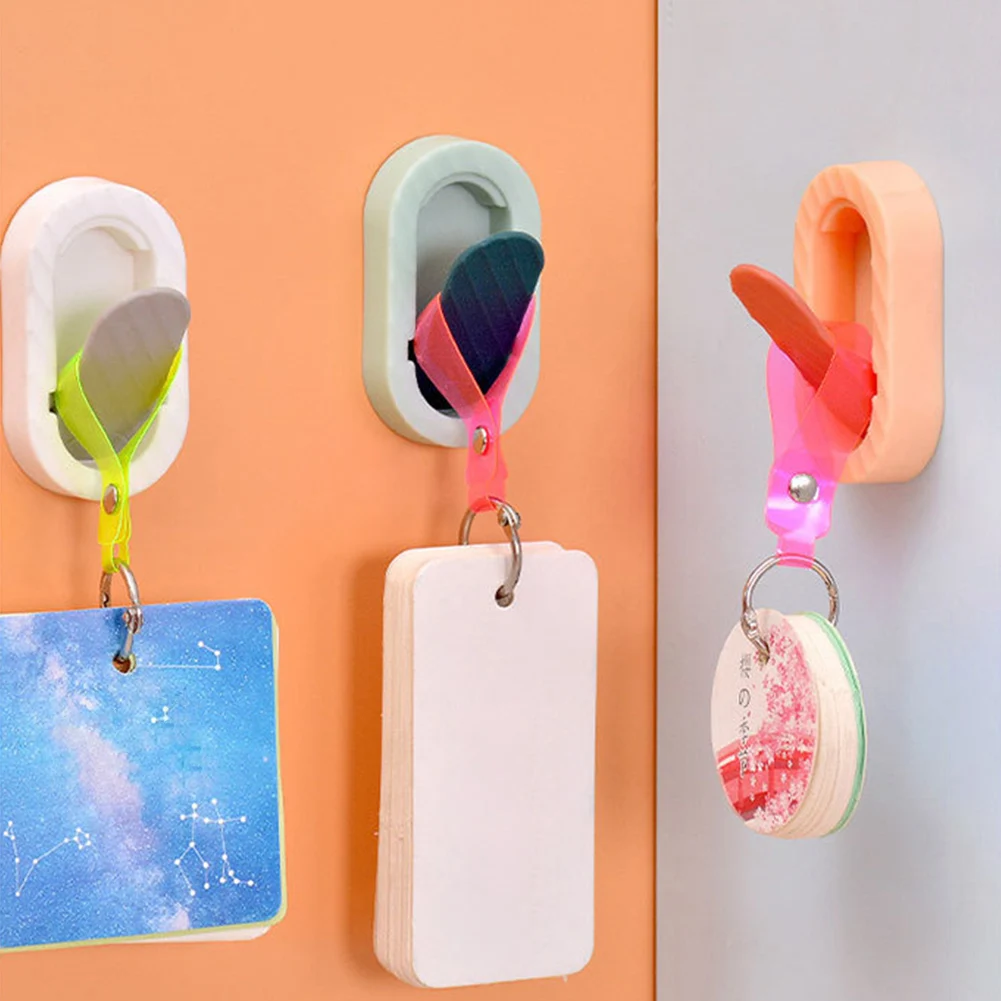 

Creative Seamless Hooks Self Adhesive Door Wall Hanging Easy Paste Hooks Tissue Towels Keys Holder Hanger for Bathroom