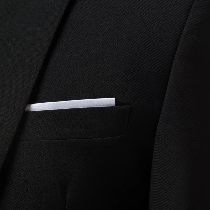 

Classical Black Men Slim Fit Single Button Blazer with Pants Formal Male Groom Wedding Suit Set Men's New Formal Office Talicoat