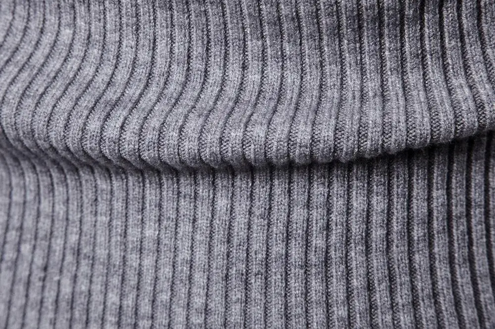 Зимний свитер мужские однотонные свитера теплые Повседневные вязаные пуловеры |