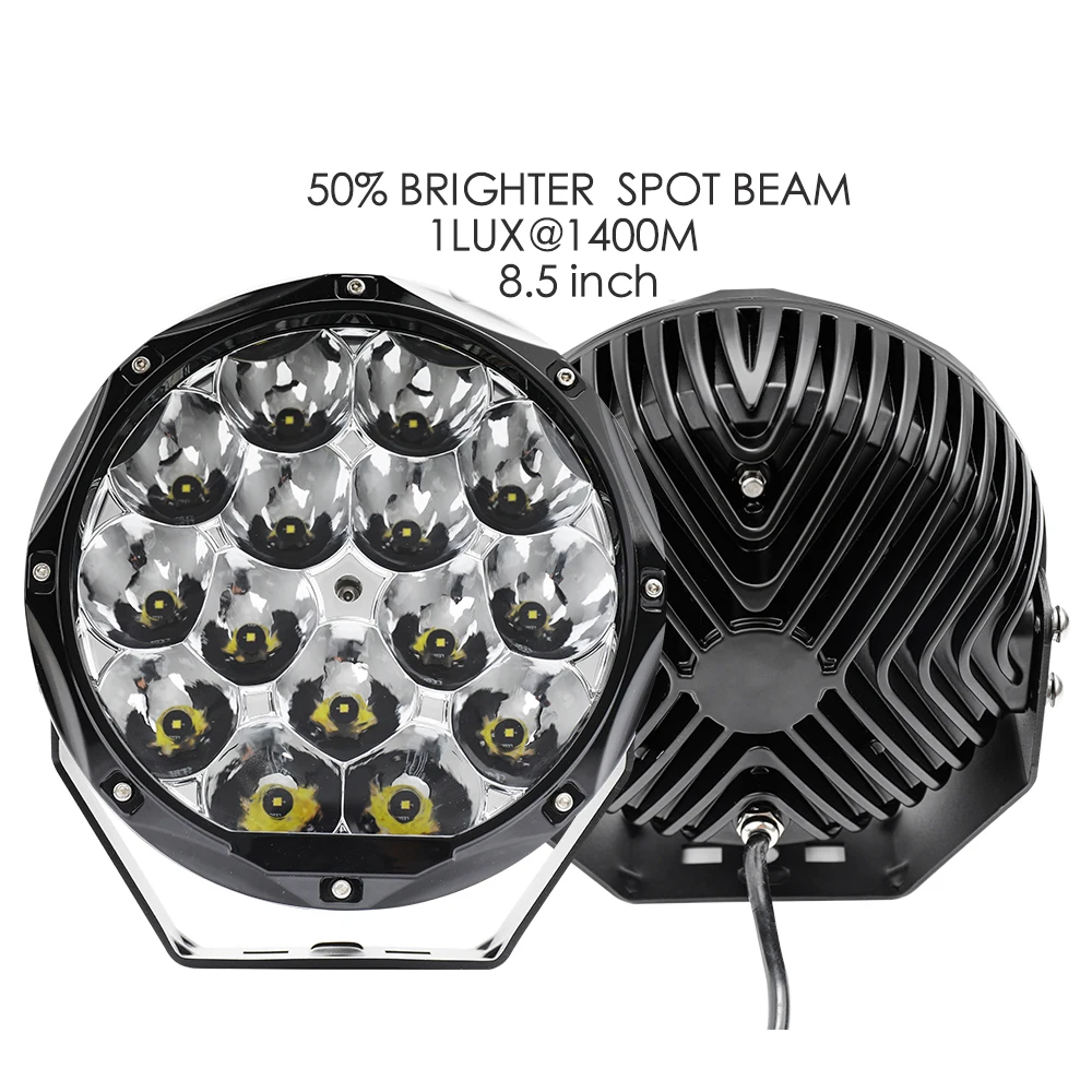 

2021 New Developed Auto Lighting System LED Driving 20000Lm 12V 24V 7 inch 8.5inch Round High Power Trucks Spot Led Work Light